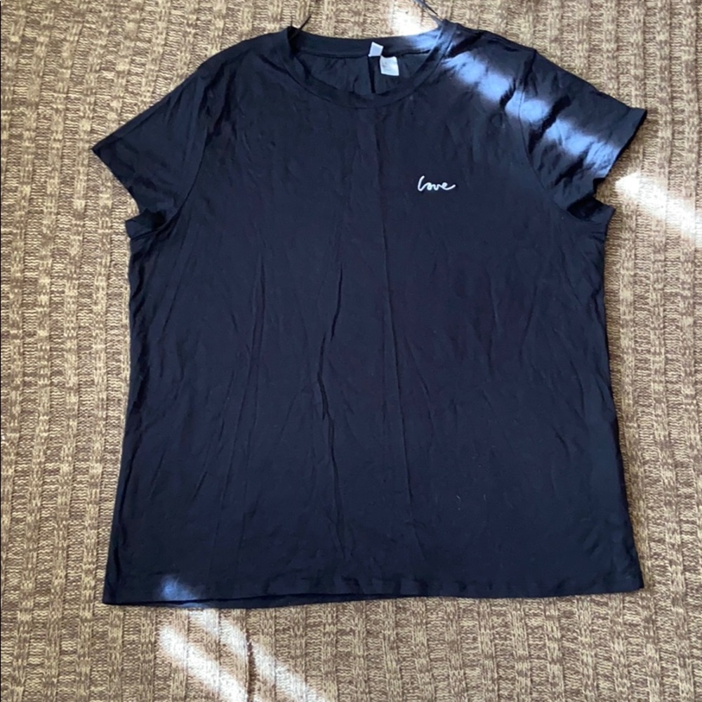 Black “Love” tshirt